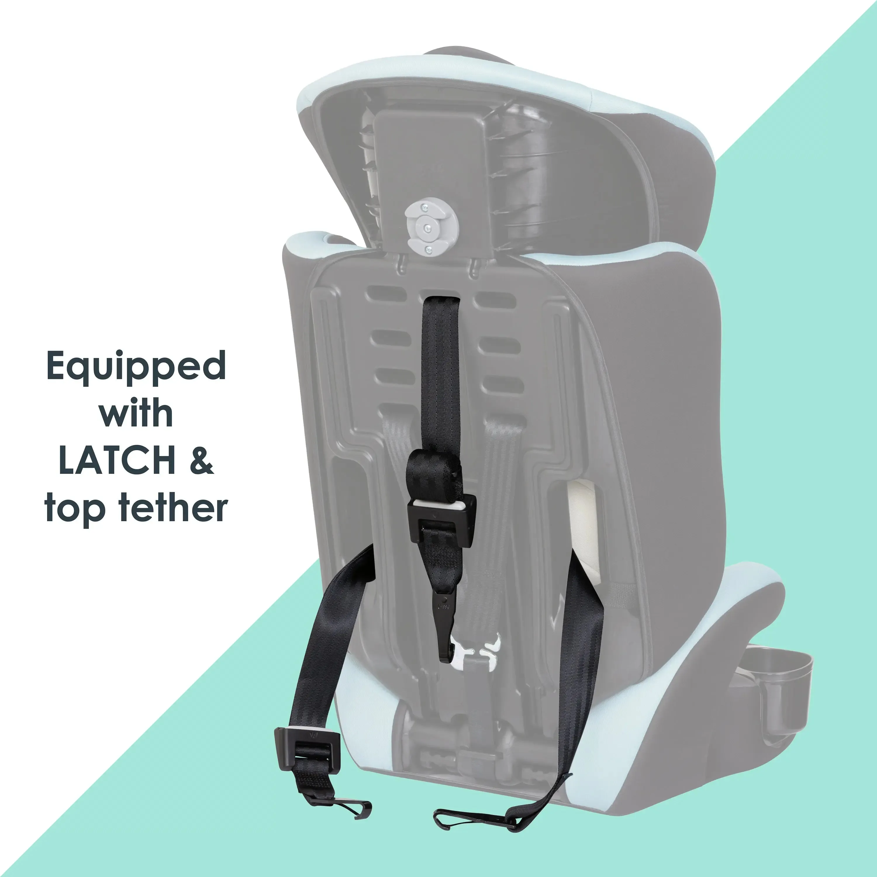Hybrid™ 3-in-1 Combination Booster Car Seat - Desert Blue (Walmart Exclusive)