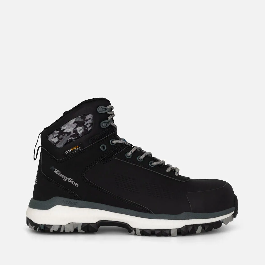 King Gee Terra Firma Hybrid Zip/Lace Composite Toe Work Boots (K27952)