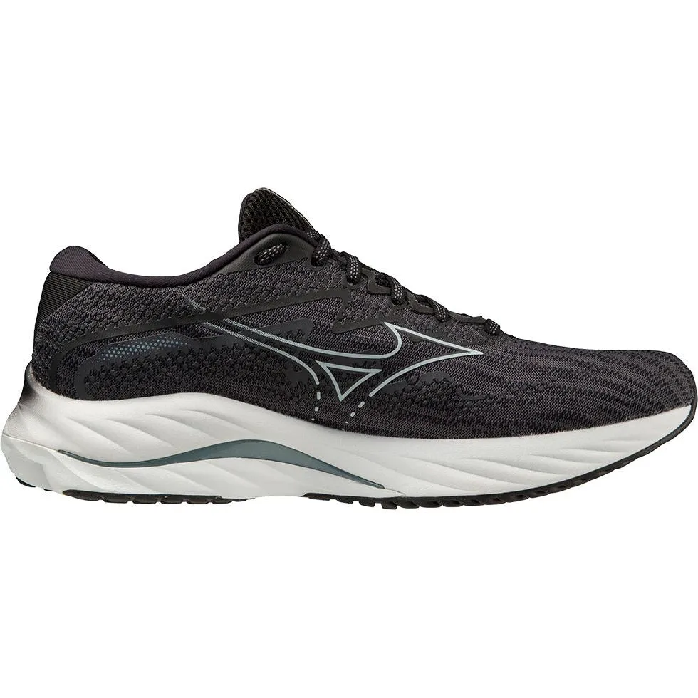 Mizuno Wave Rider 27 Mens Running Shoes - Black