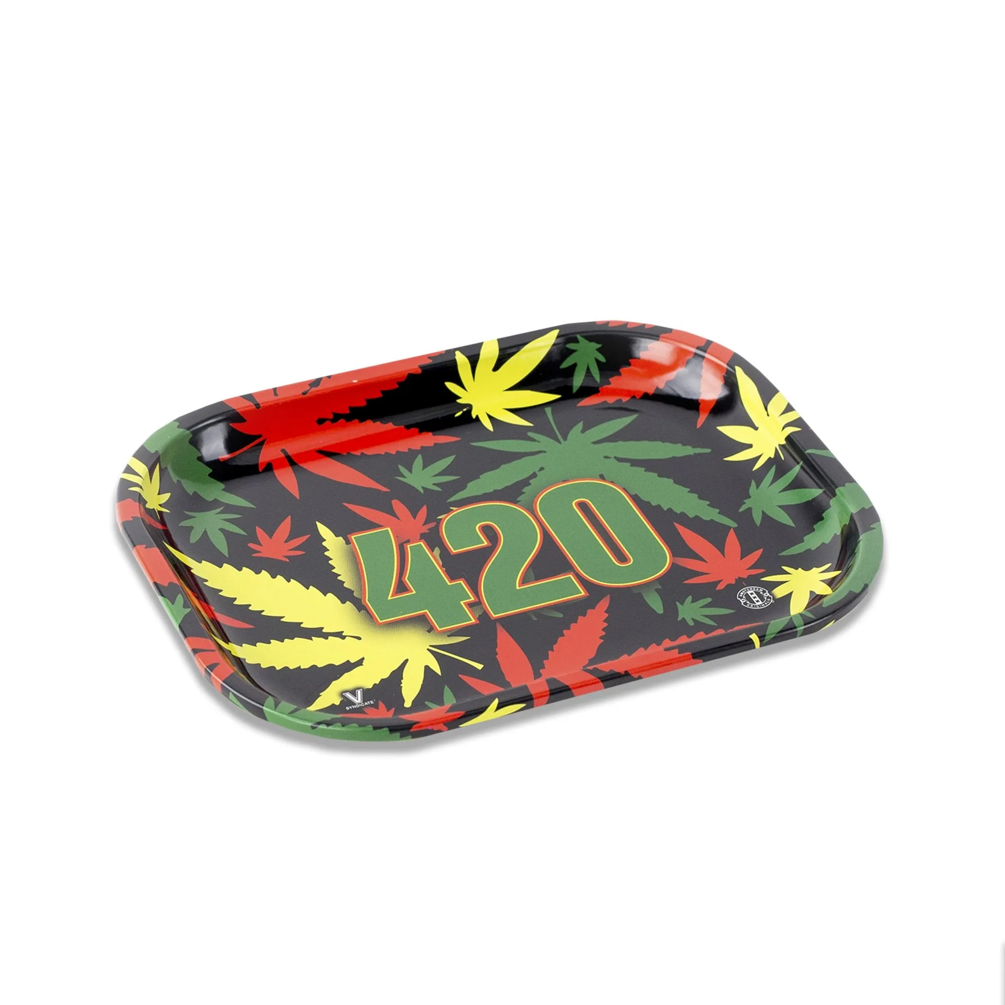 V Syndicate - 420 Rolling Tray - Leaves